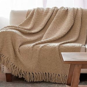 Manta Decorativa Soft Knit