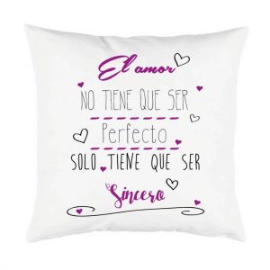 Cojín Personalizado Diseño Especial