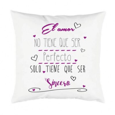 Cojín Personalizado Diseño Especial